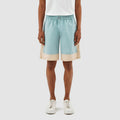 Short Steiner Contrast - Bleu clair/crème