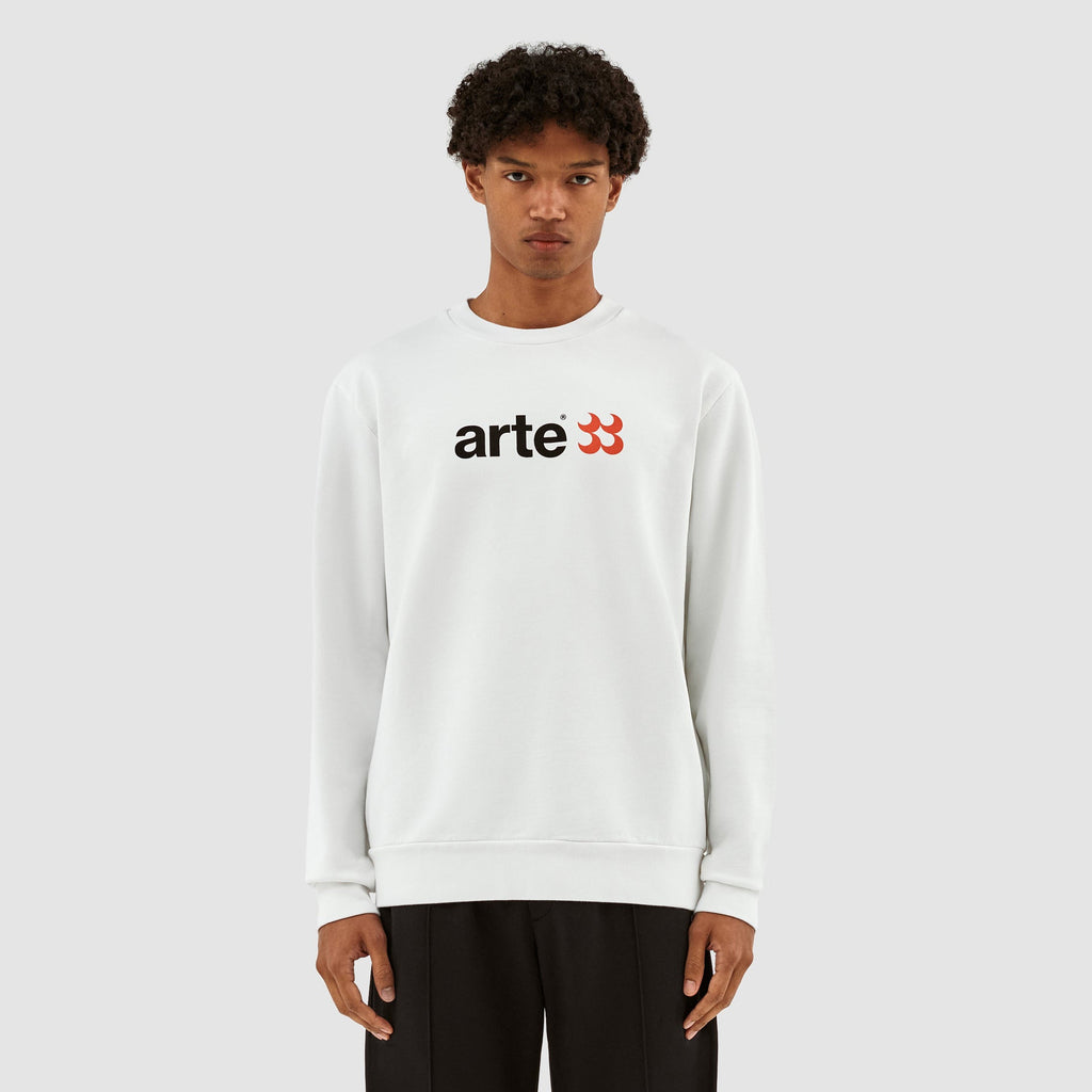 Conrad SS23 Logo Crewneck - Blanc