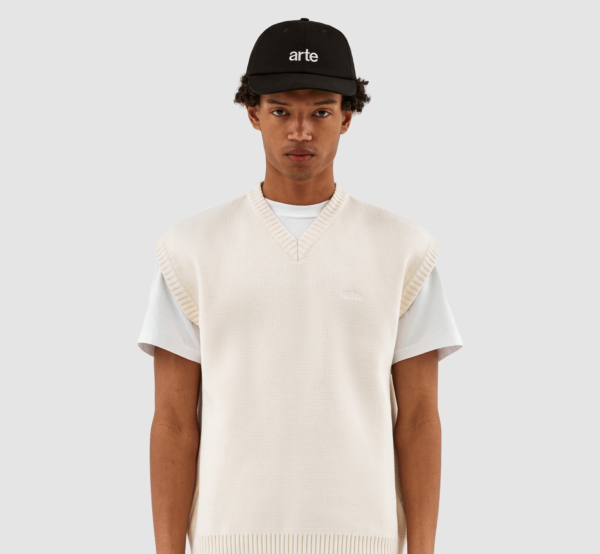 Casquette avec logo Cane - Noir