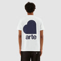 Taut Back Heart T-shirt - Blanc