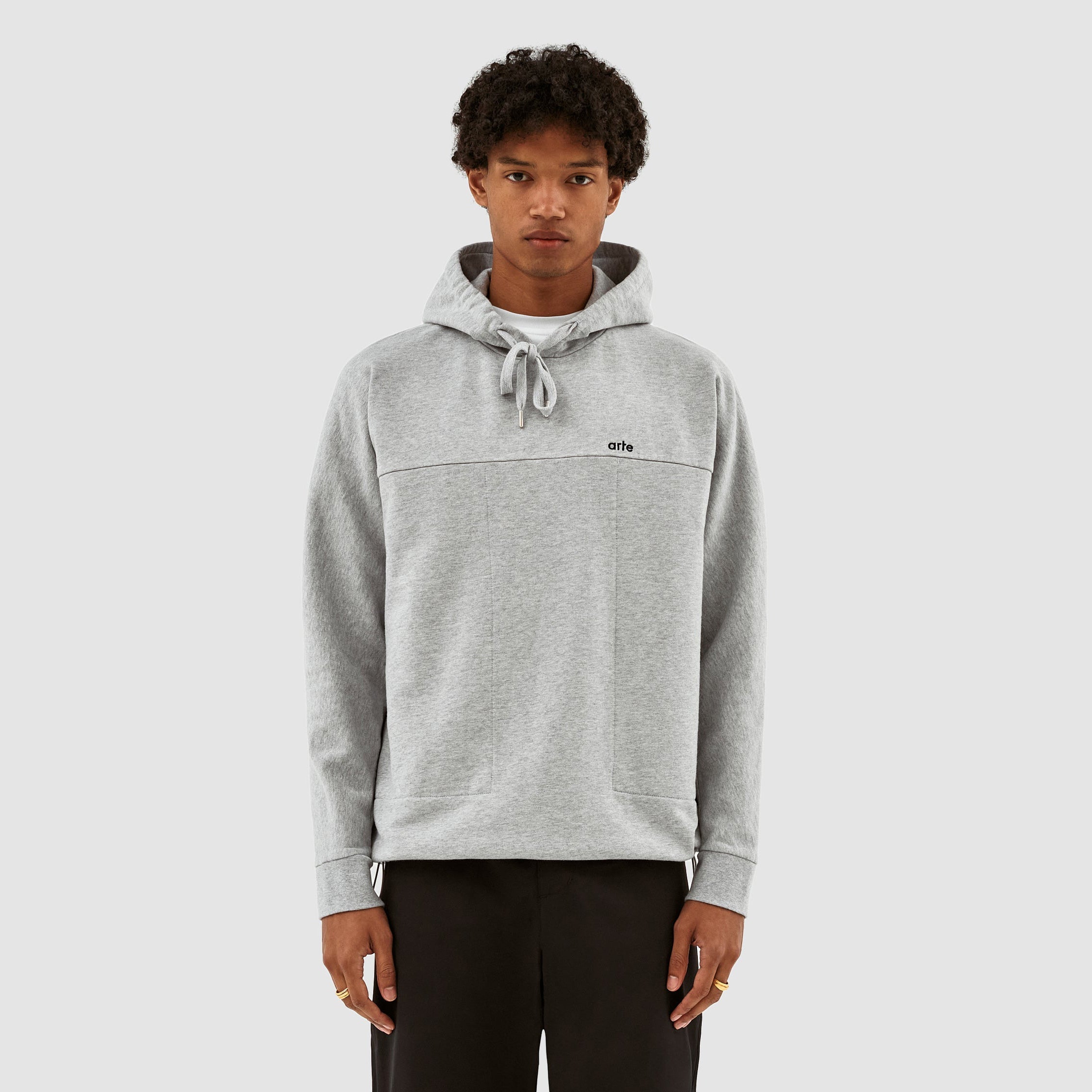 Sweat à capuche Hesse - Gris
