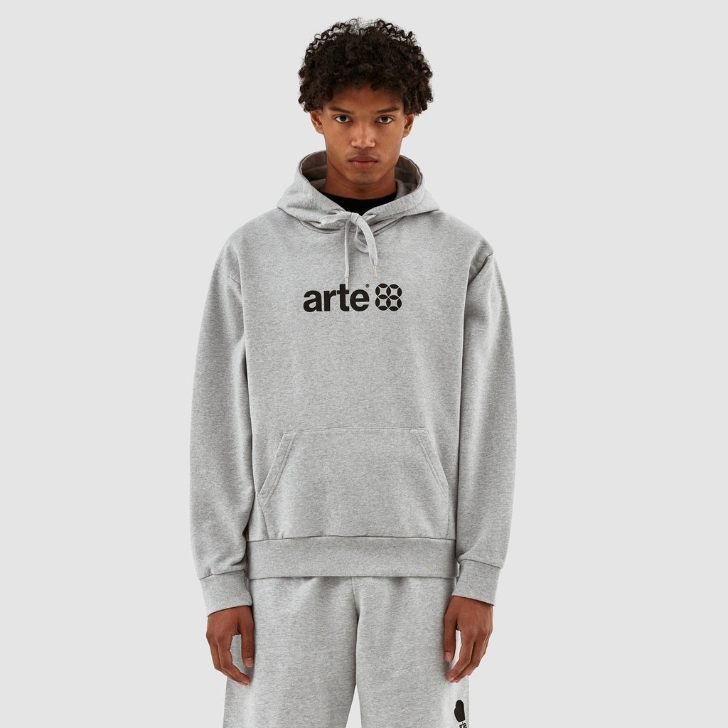 Hannes SS23 Logo Hoodie - Gris