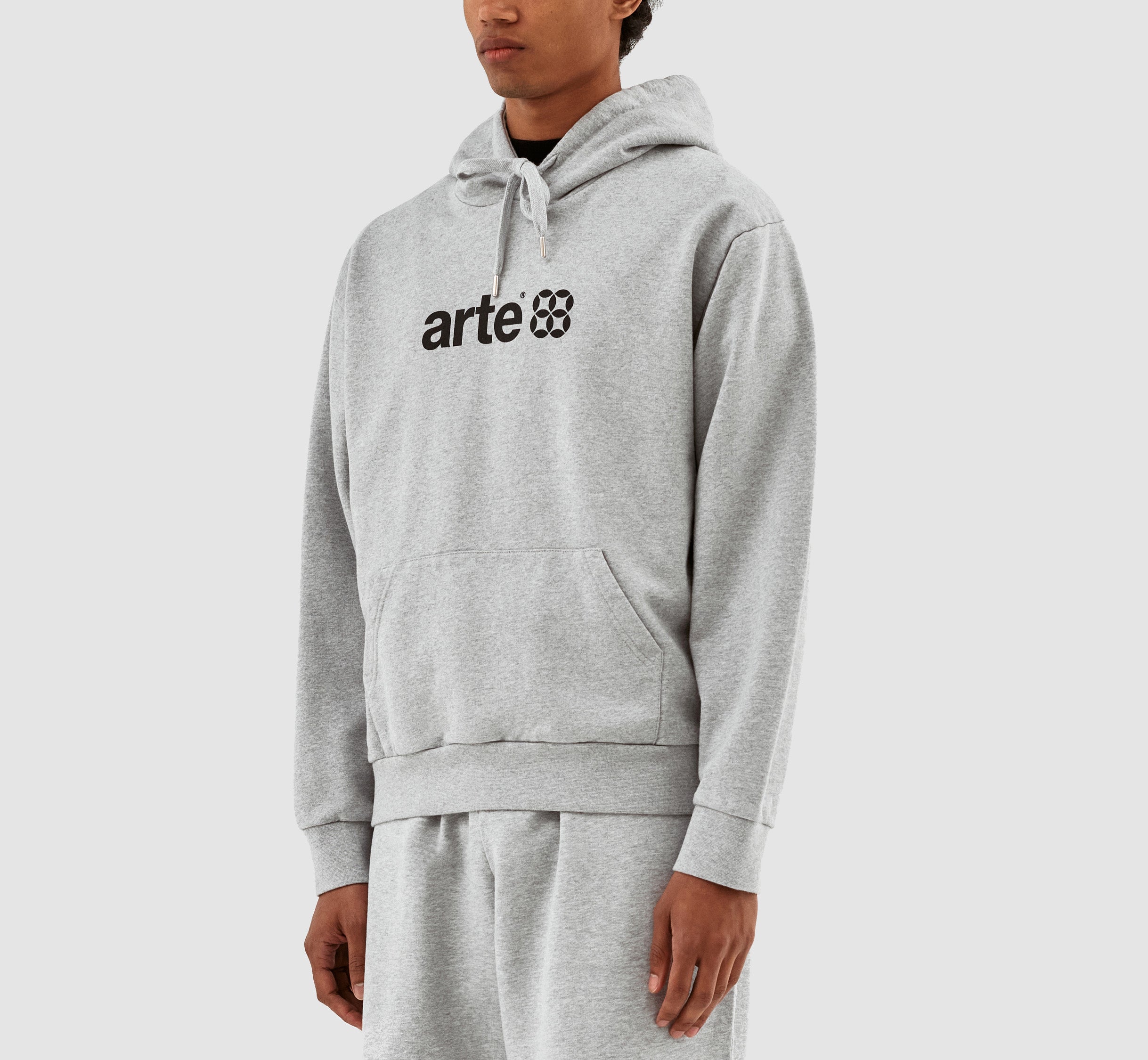 Hannes SS23 Logo Hoodie - Gris