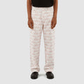 Pantalon Paul Allover Logo - Rouge/Blanc