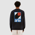 Conrad Back Print Crewneck - Marine