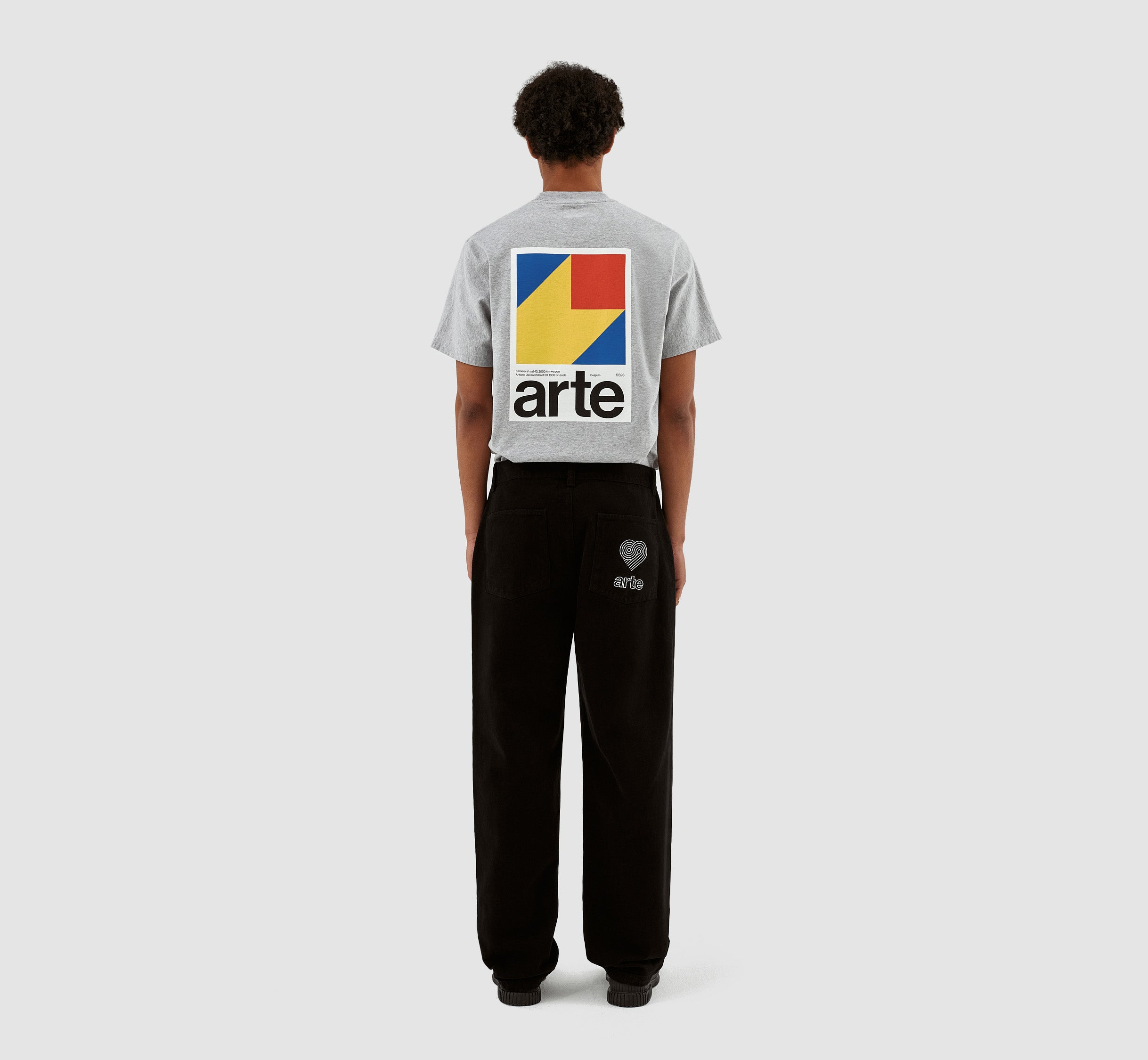 Pantalon Paul Pocket Logo - Noir