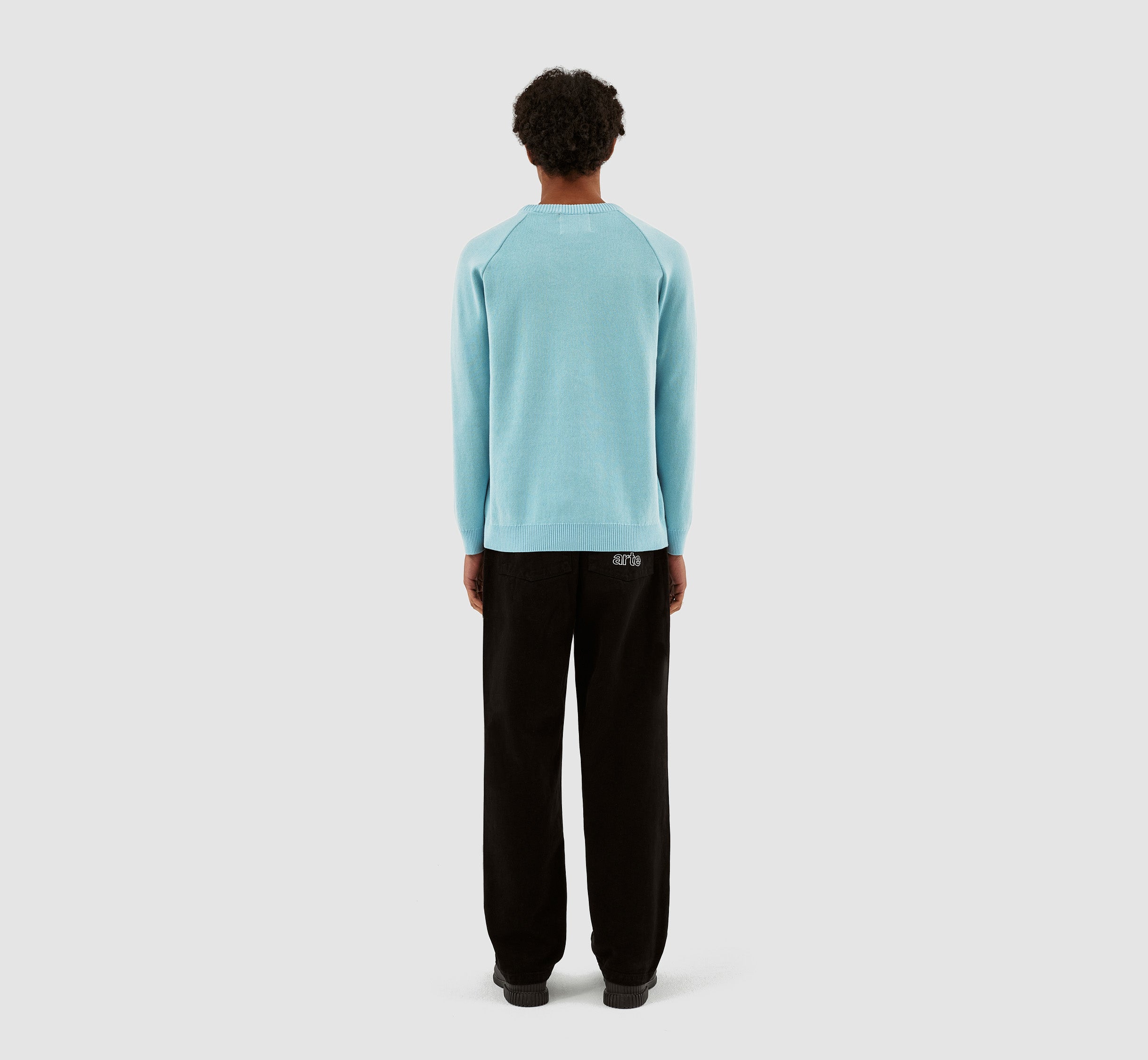 Pull Klee Logo - Bleu clair/bleu lac