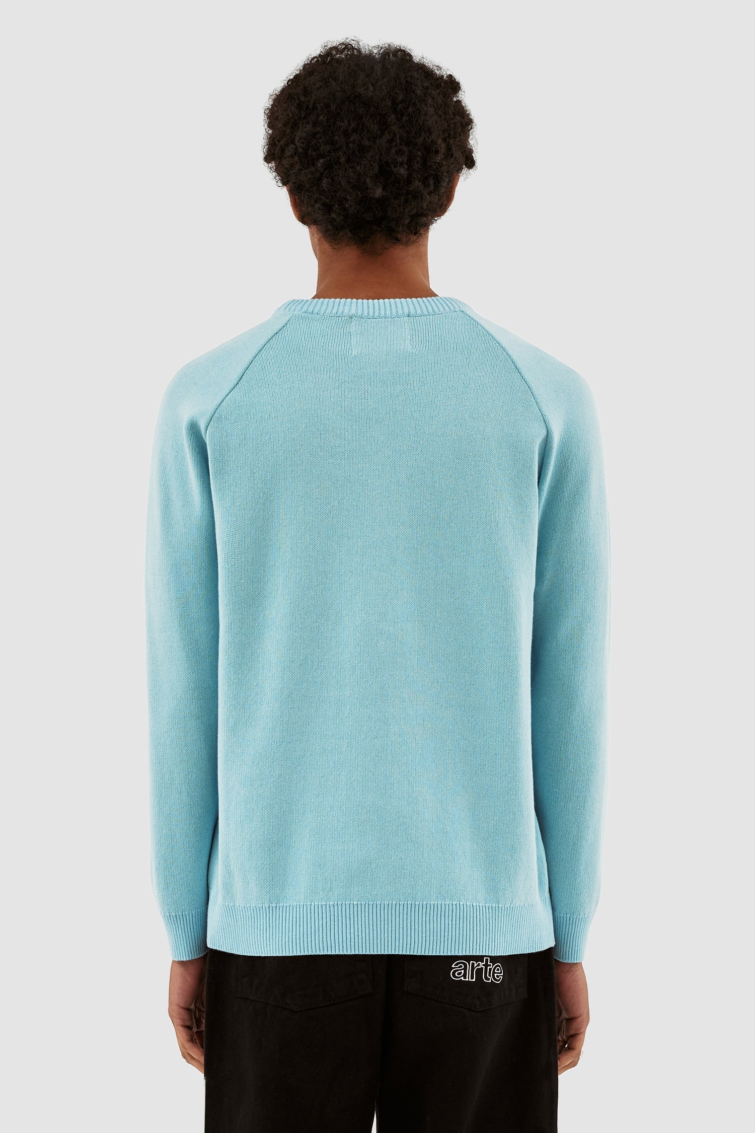 Pull Klee Logo - Bleu clair/bleu lac