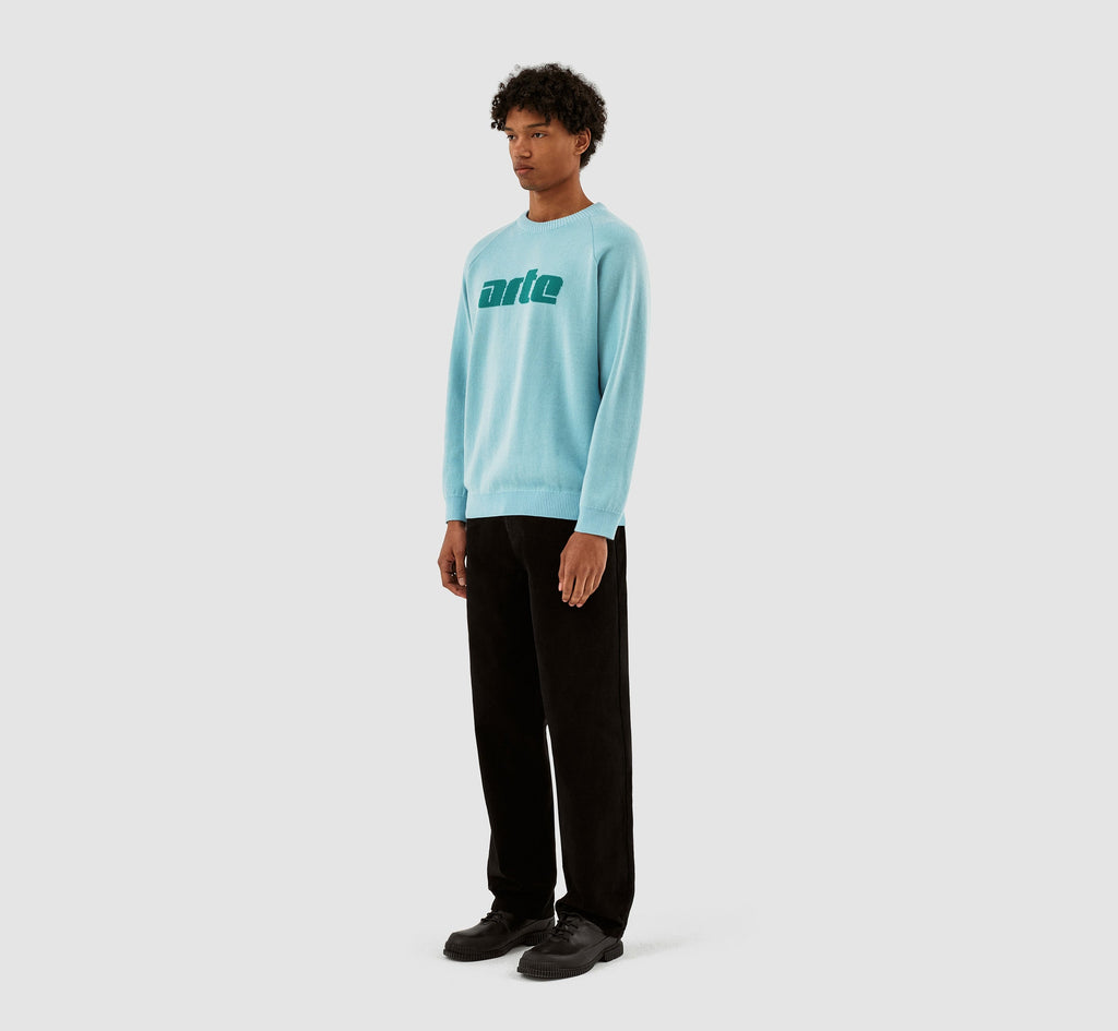 Pull Klee Logo - Bleu clair/bleu lac