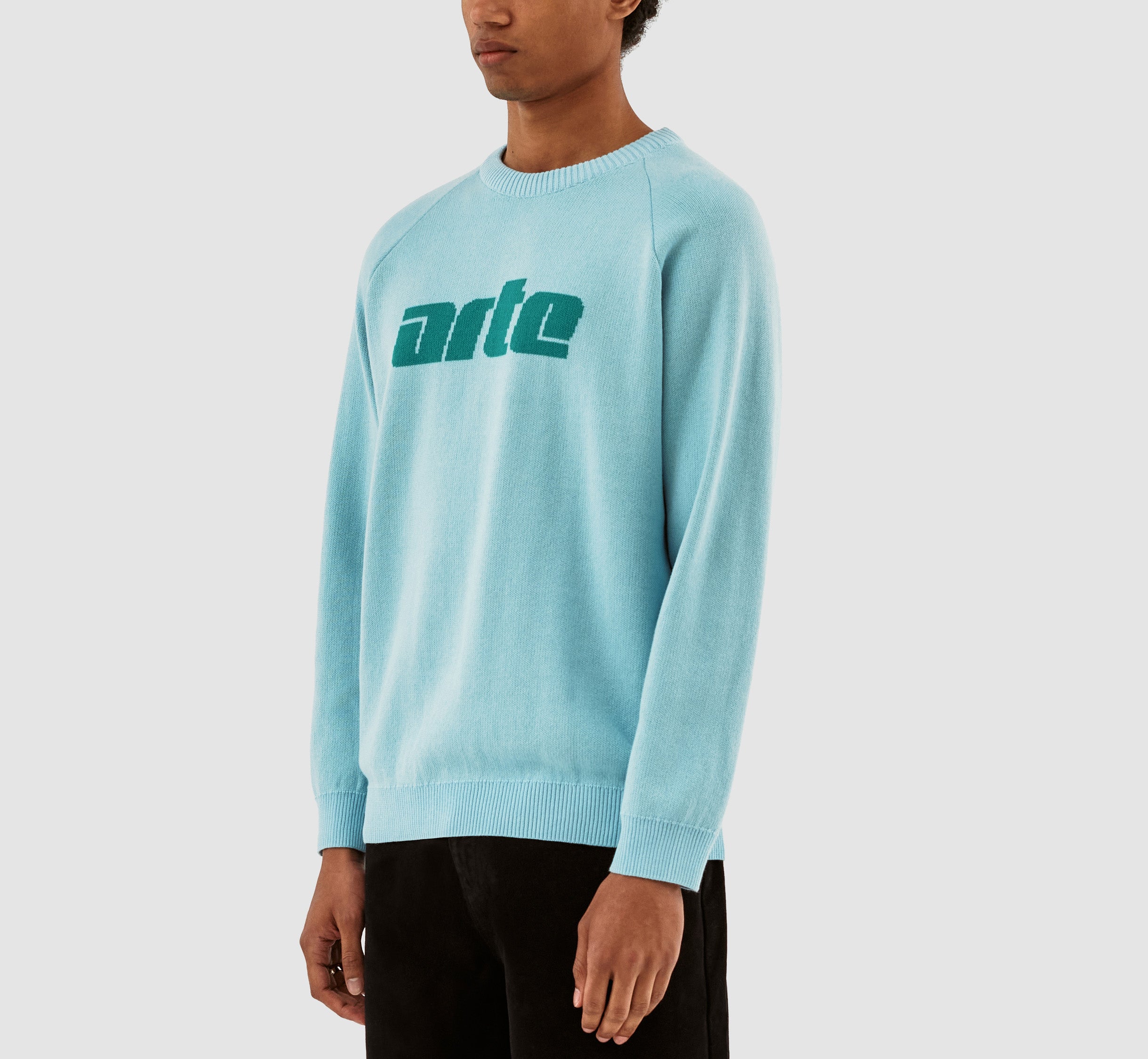 Pull Klee Logo - Bleu clair/bleu lac