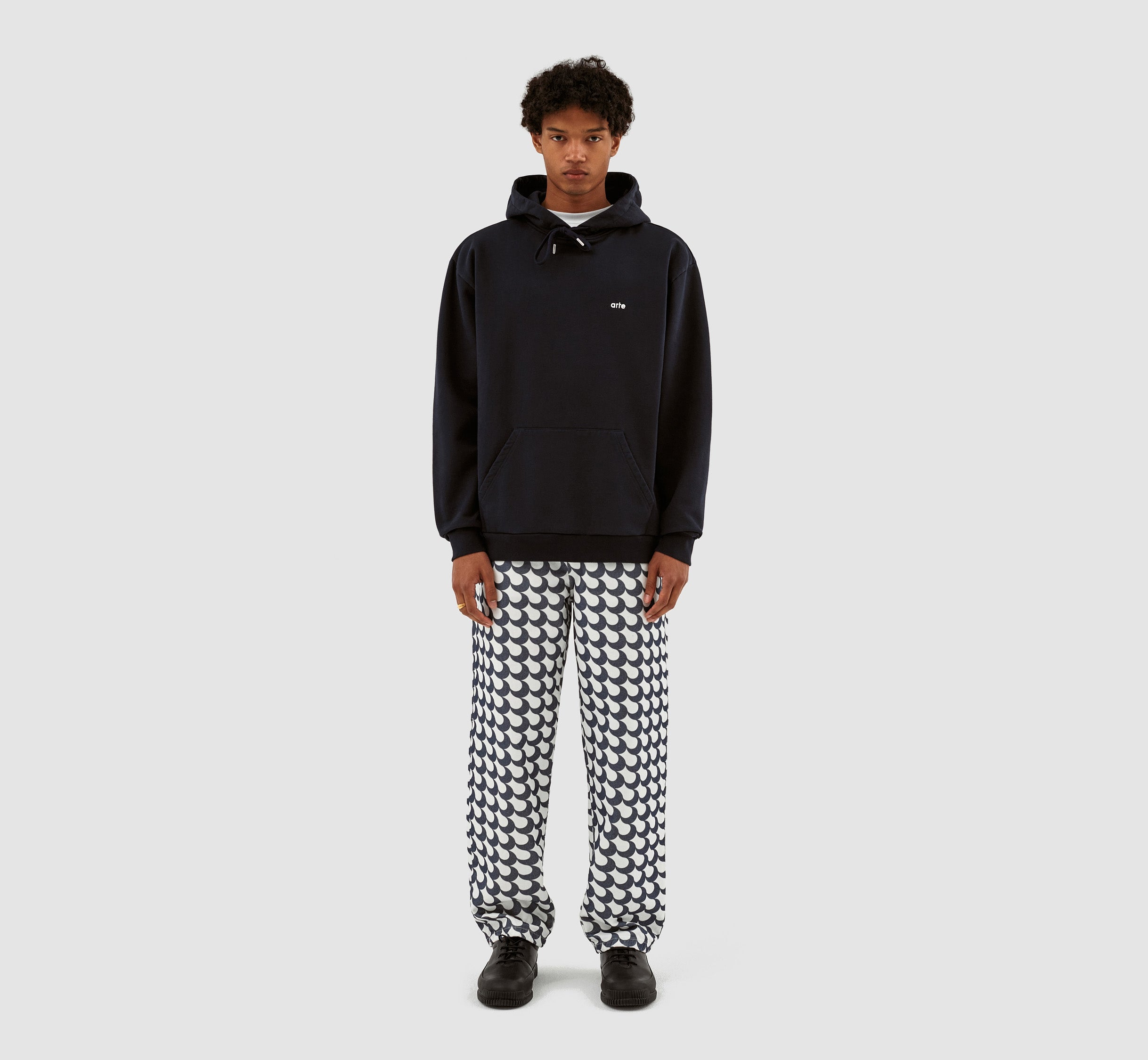 Hannes Back Print - Noir