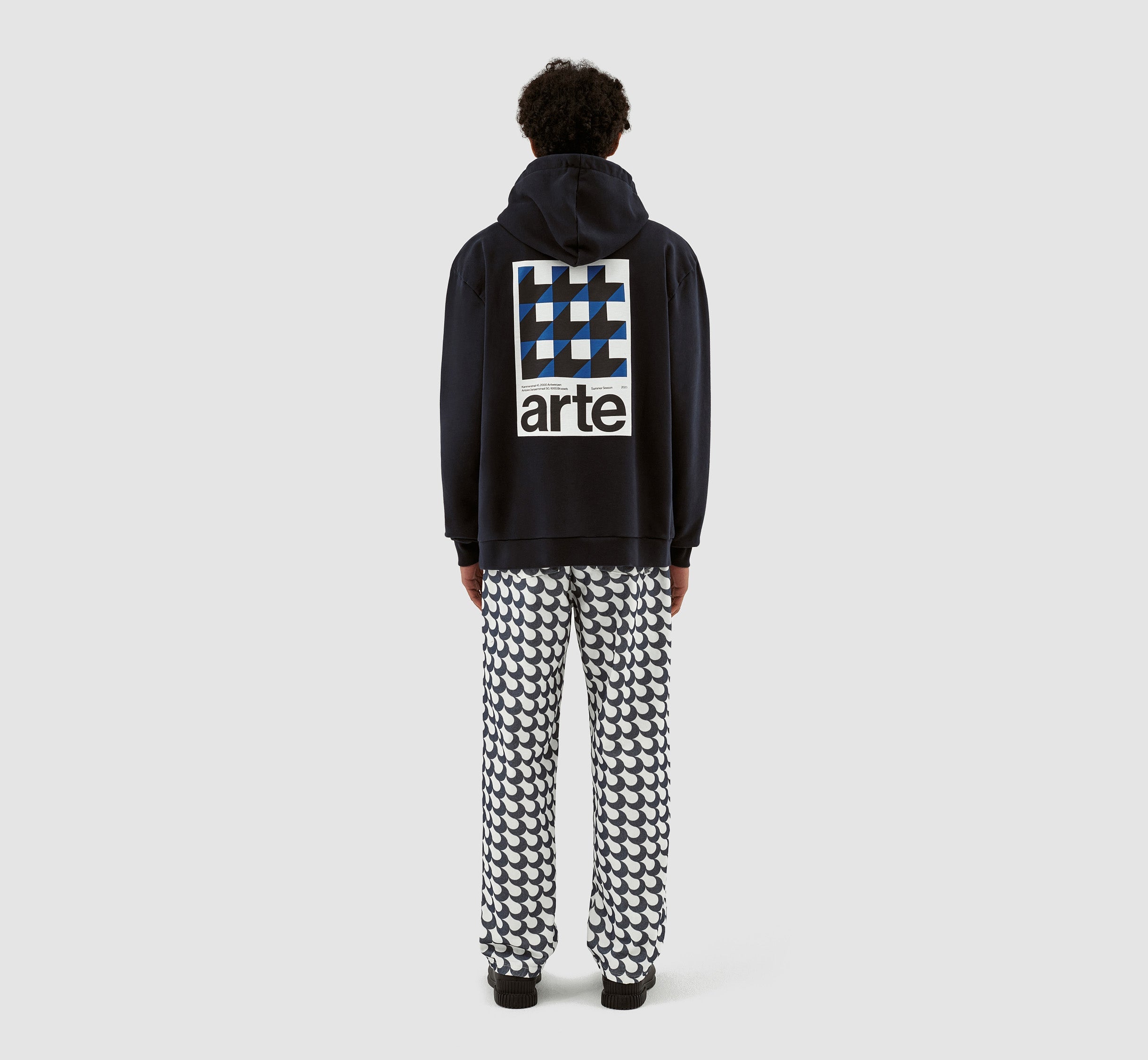 Hannes Back Print - Noir