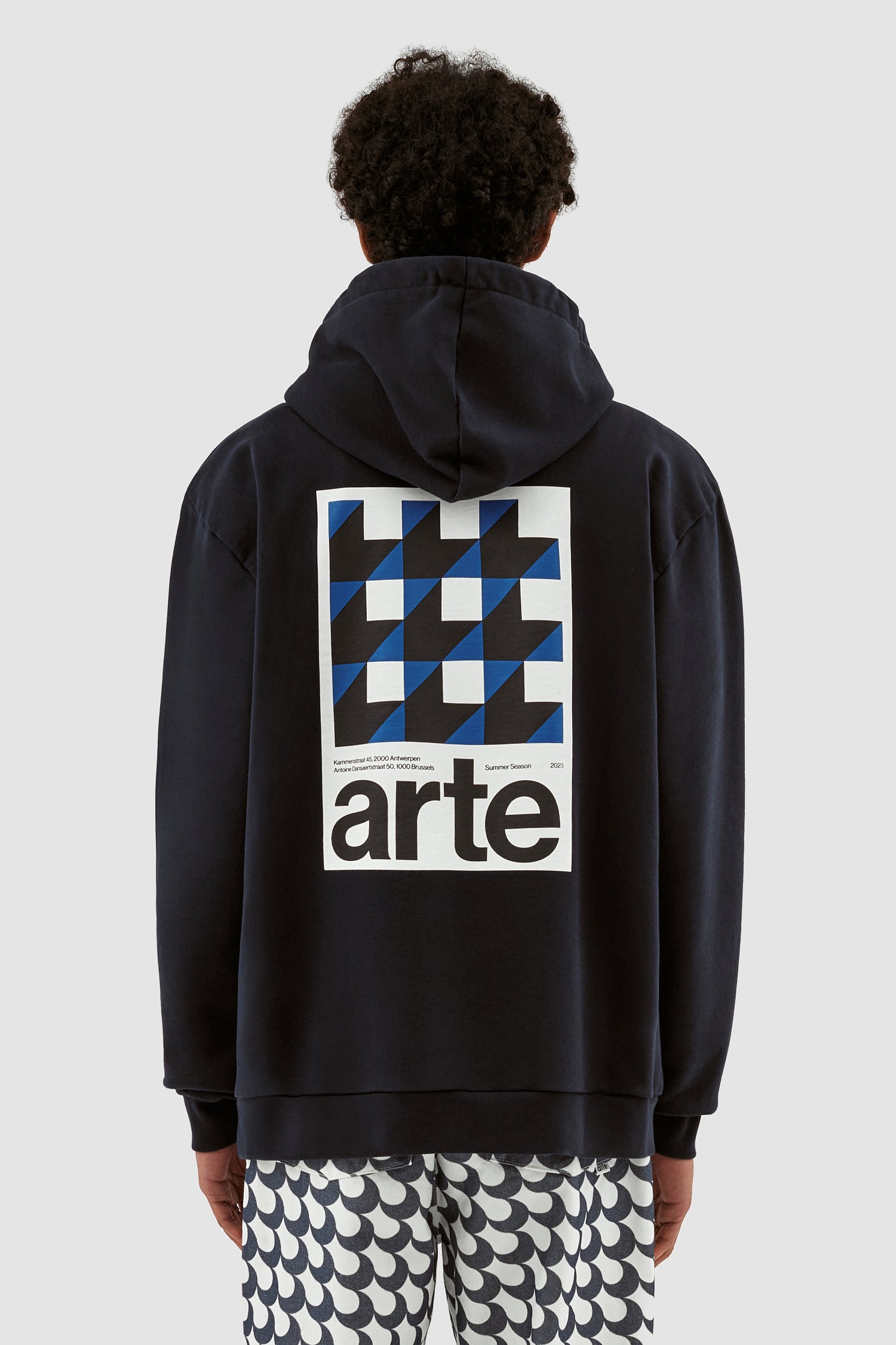 Hannes Back Print - Noir