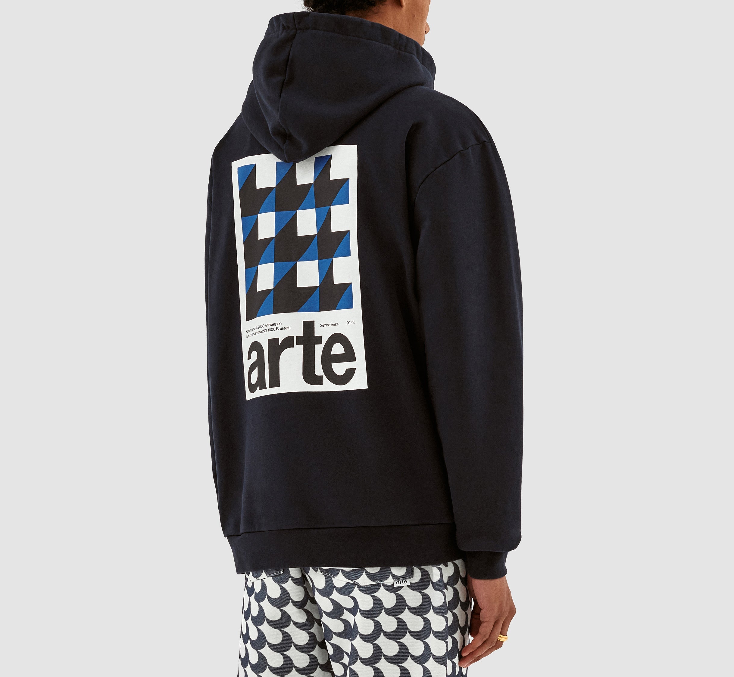 Hannes Back Print - Noir