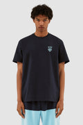 Taut Embroi Heart Logo T-shirt - Marine