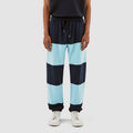 Pantalon à rayures Tristian - Marine/Bleu clair