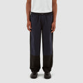 Pantalon Jeremy contrasté - Noir/Marine