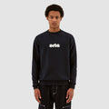 Conrad Chenille Logo Crewneck - Marine