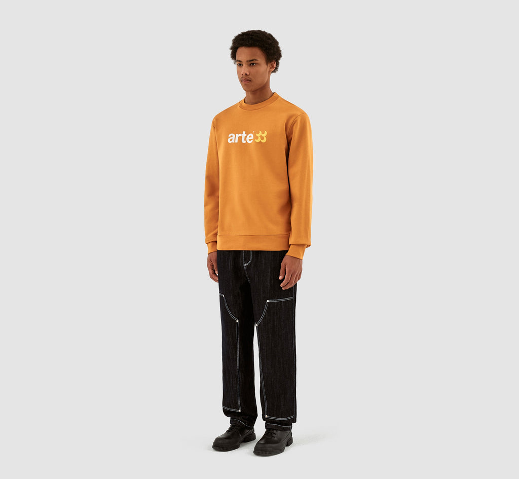 Conrad SS23 Logo Crewneck - Inca Gold