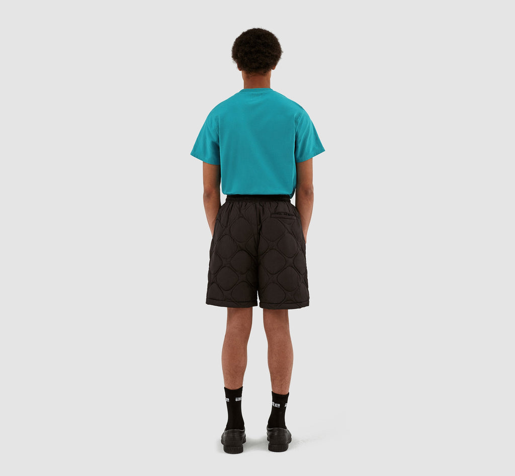 Short matelassé Steiner - Noir