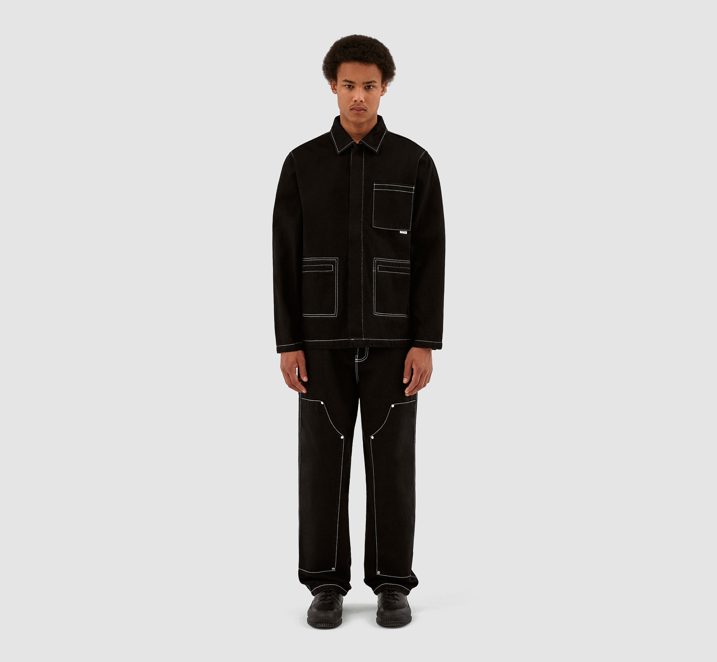 Veste Workwear Poelzig - Denim noir