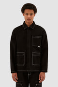 Veste Workwear Poelzig - Denim noir