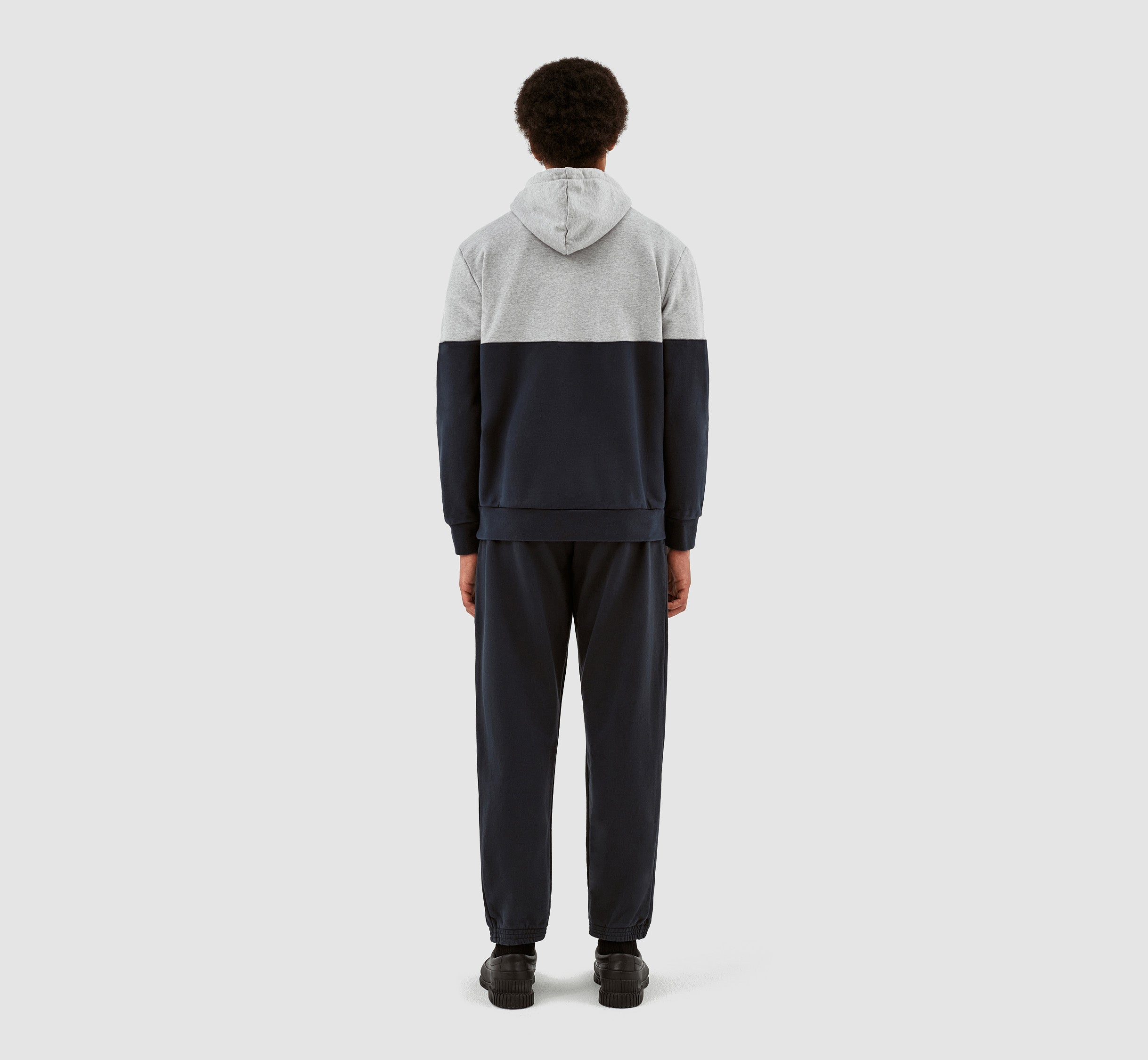 Henny Multi Hoodie - Gris/Marine