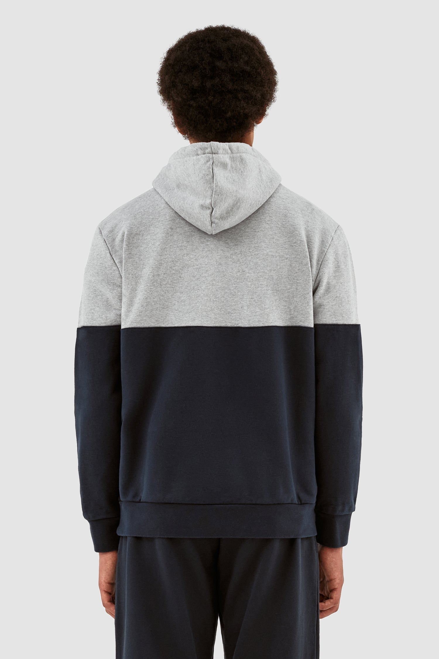 Henny Multi Hoodie - Gris/Marine