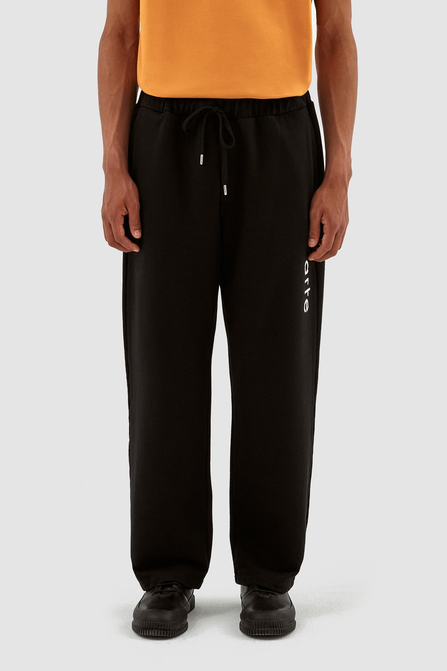 Pantalon à logo latéral Tristian - Noir