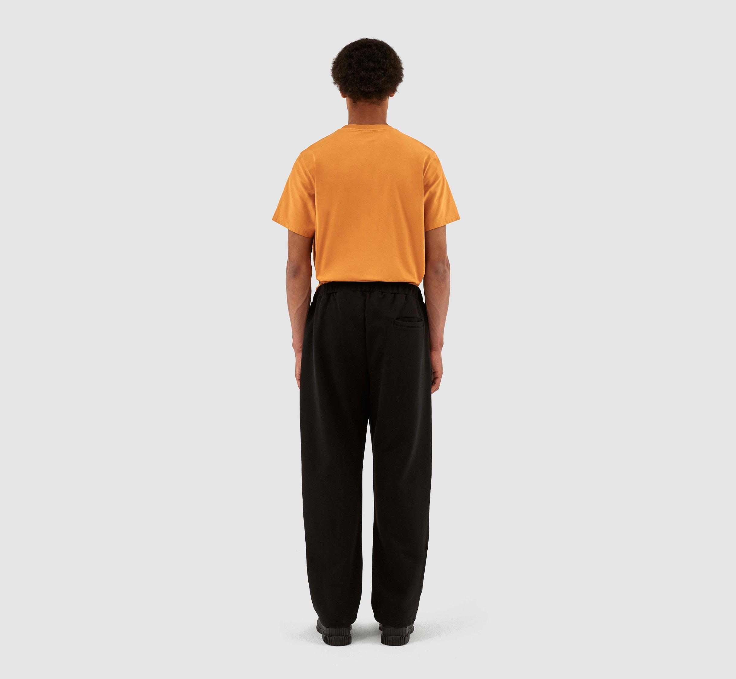 Pantalon à logo latéral Tristian - Noir