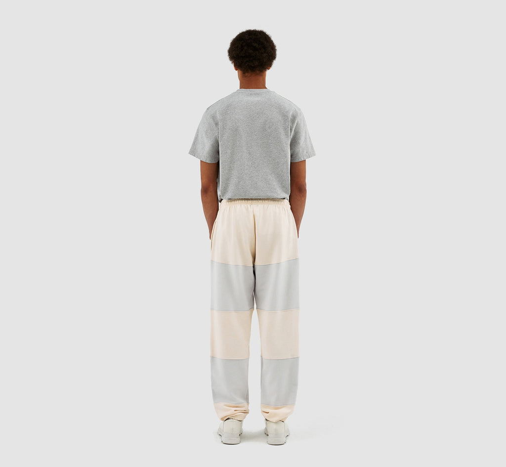 Pantalon à rayures Tristian - Crème/Gris clair