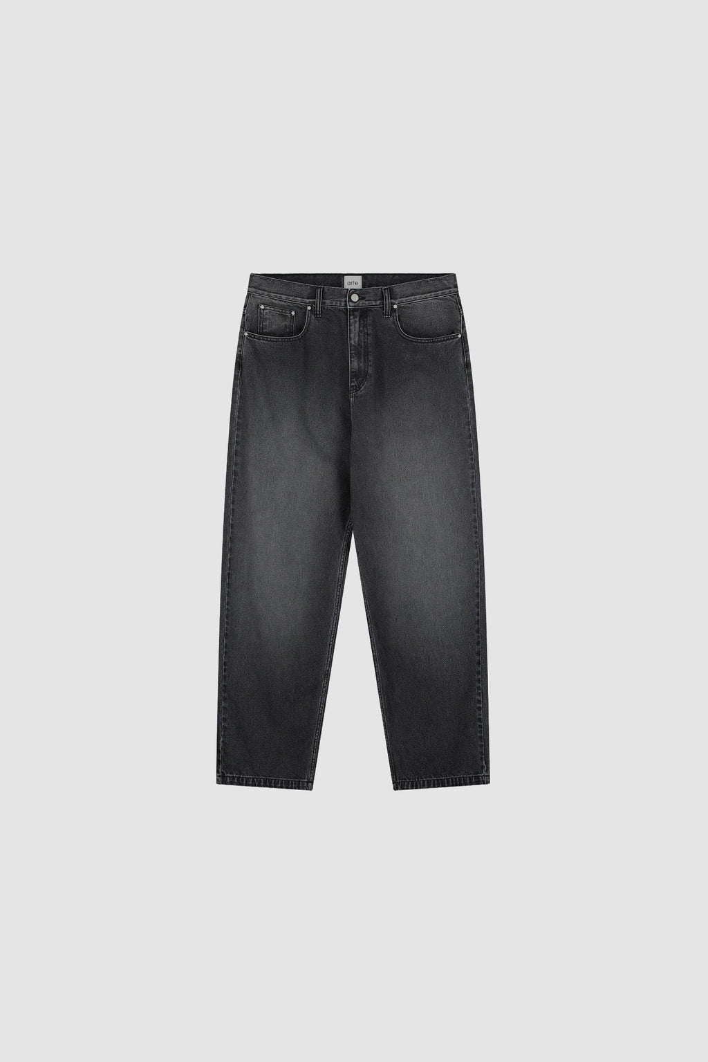 Pantalon baggy délavé - Noir