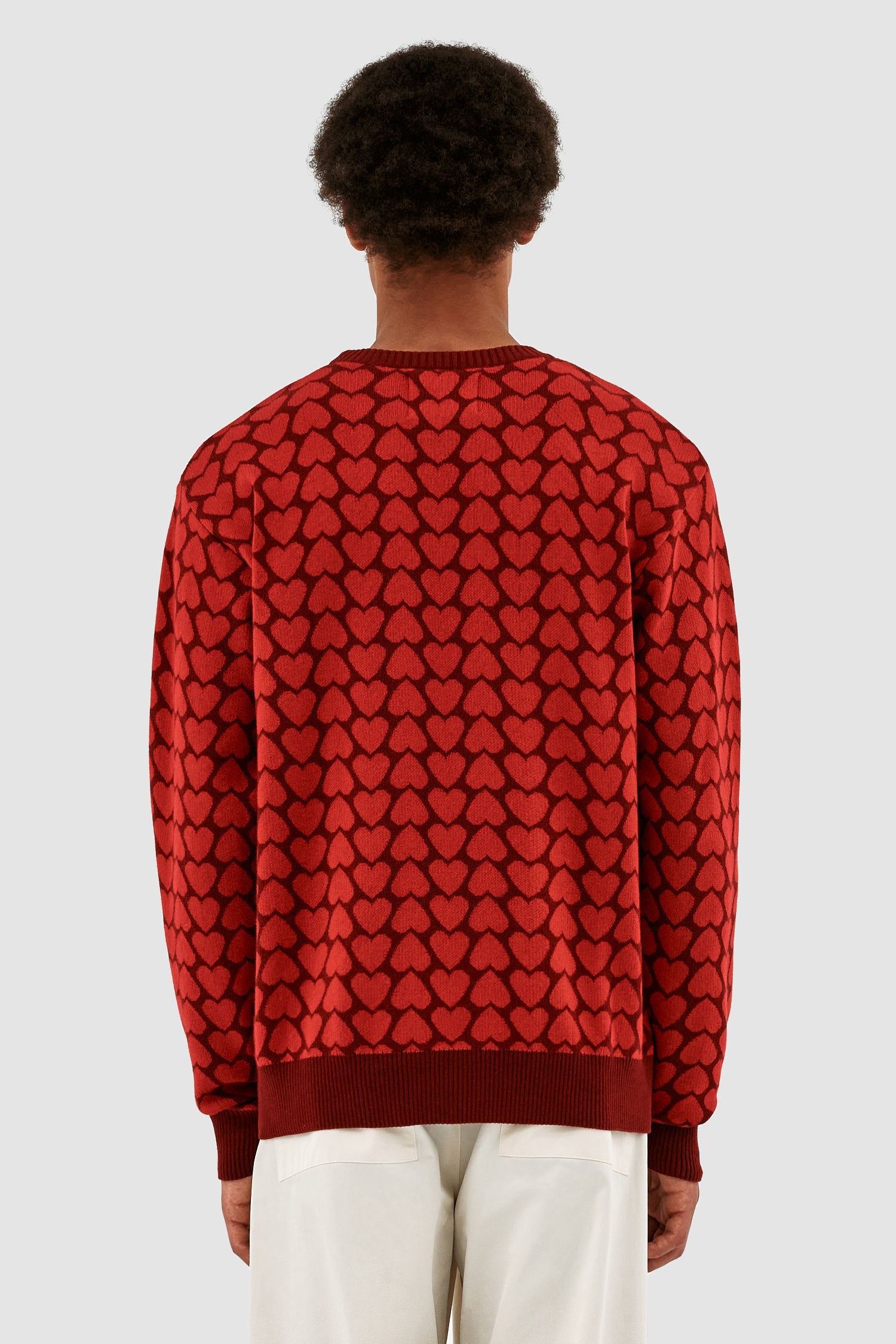 Pull Kobe Heart - Rouge/Bordeaux