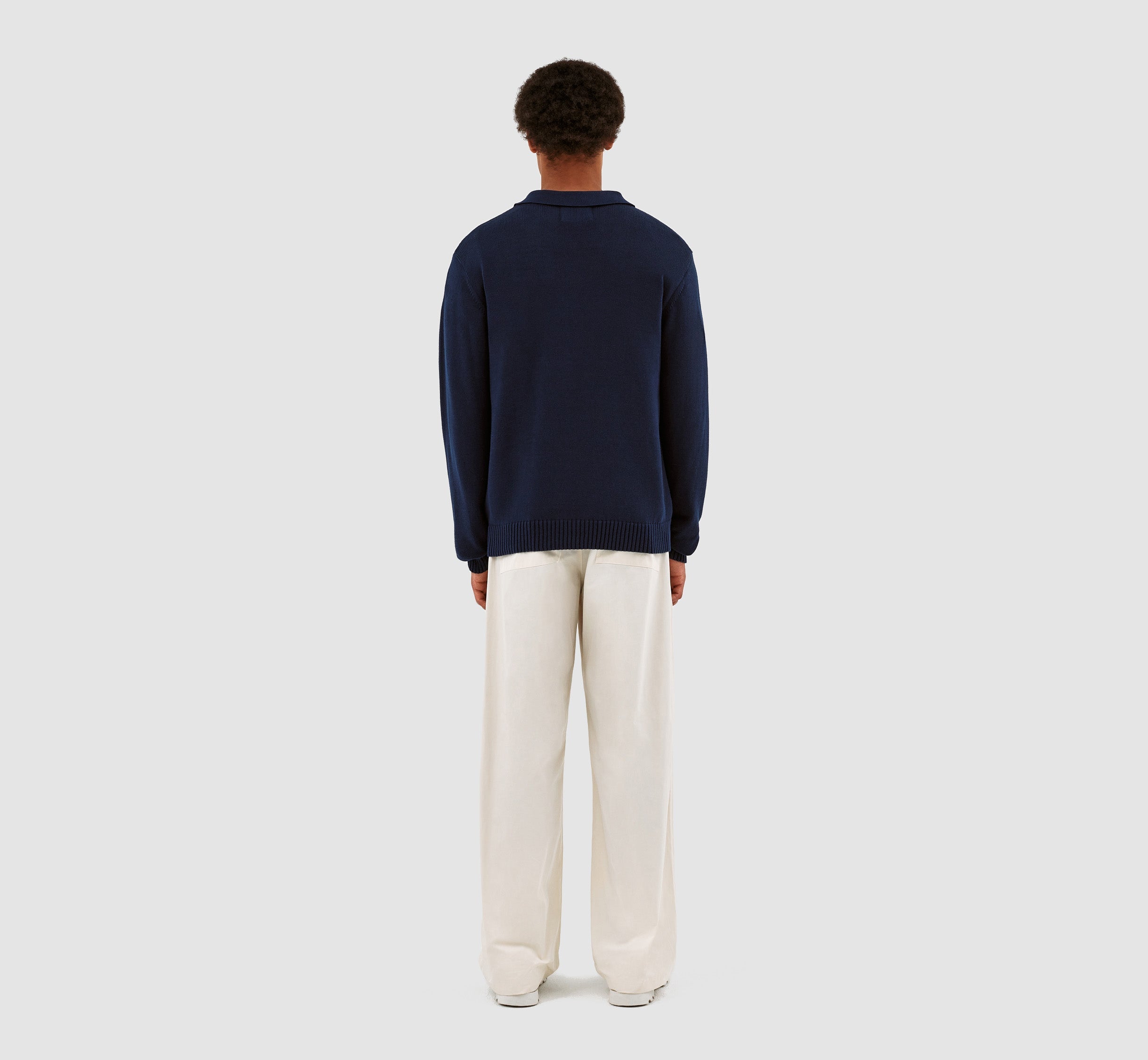 Cardigan en crochet Kyle - Marine