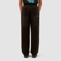 Pantalon en laine et coton Porter - Noir