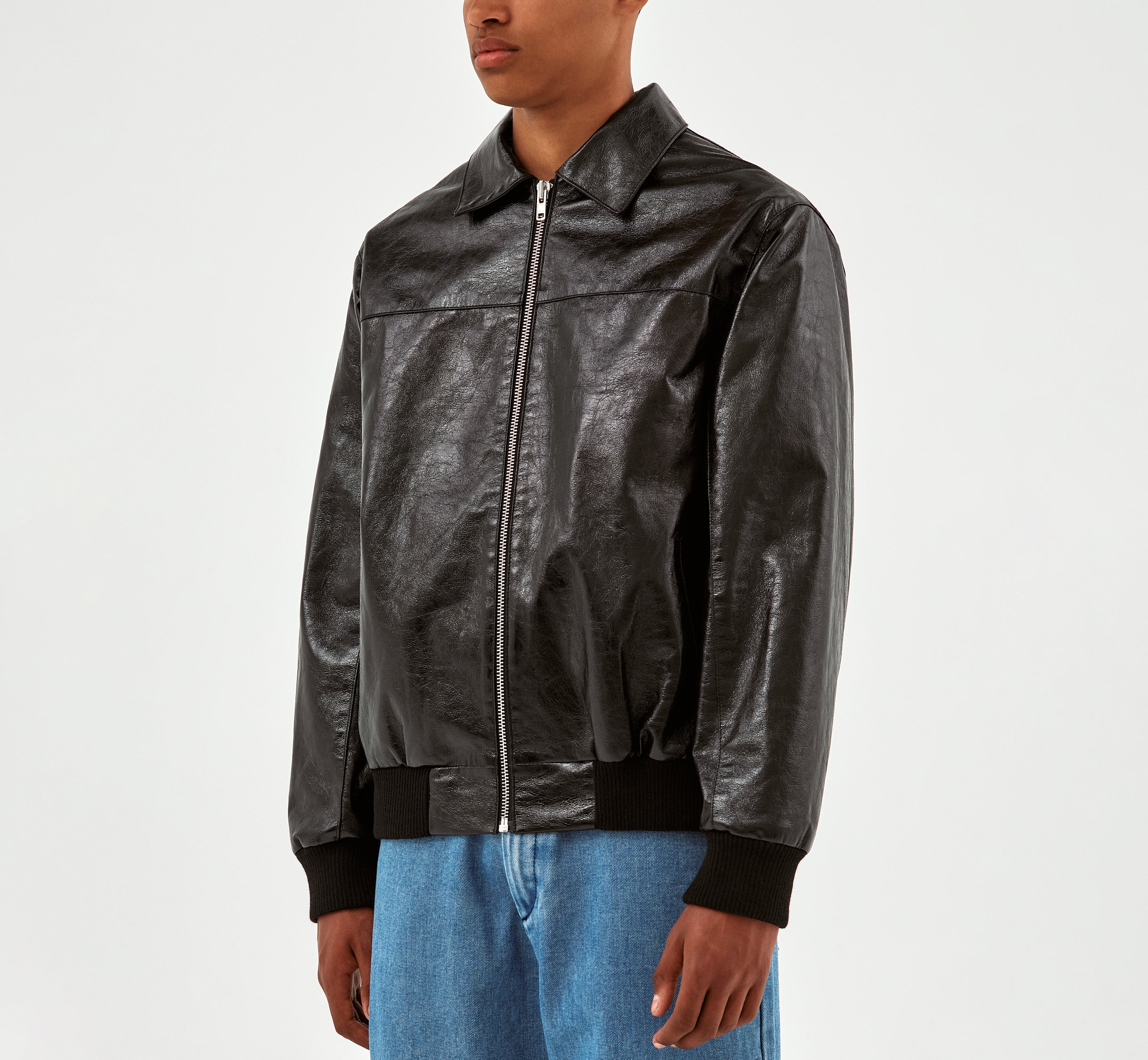 Veste brevetée Jonah - Noir