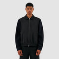Veste en laine Johnson - Noir/Marine