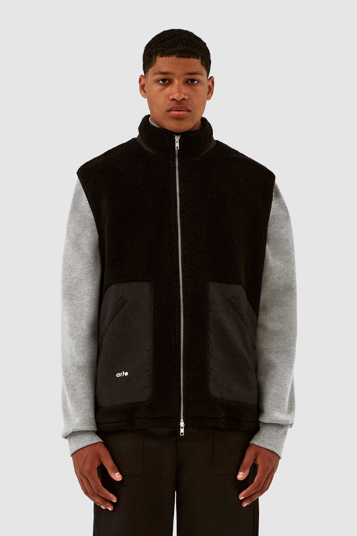 Gilet Sherpa Vince - Noir