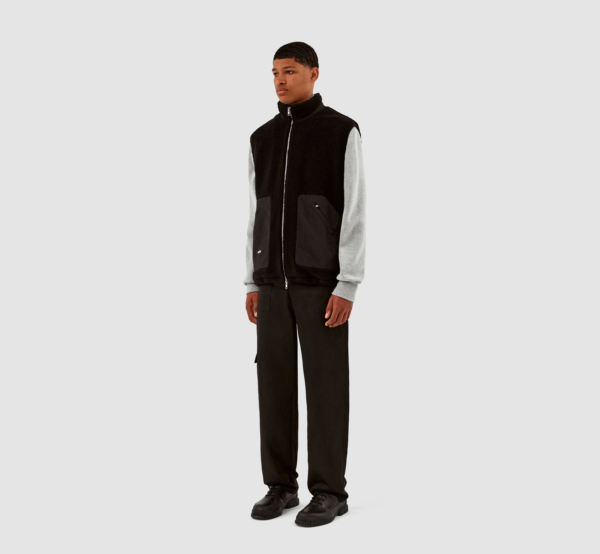 Gilet Sherpa Vince - Noir