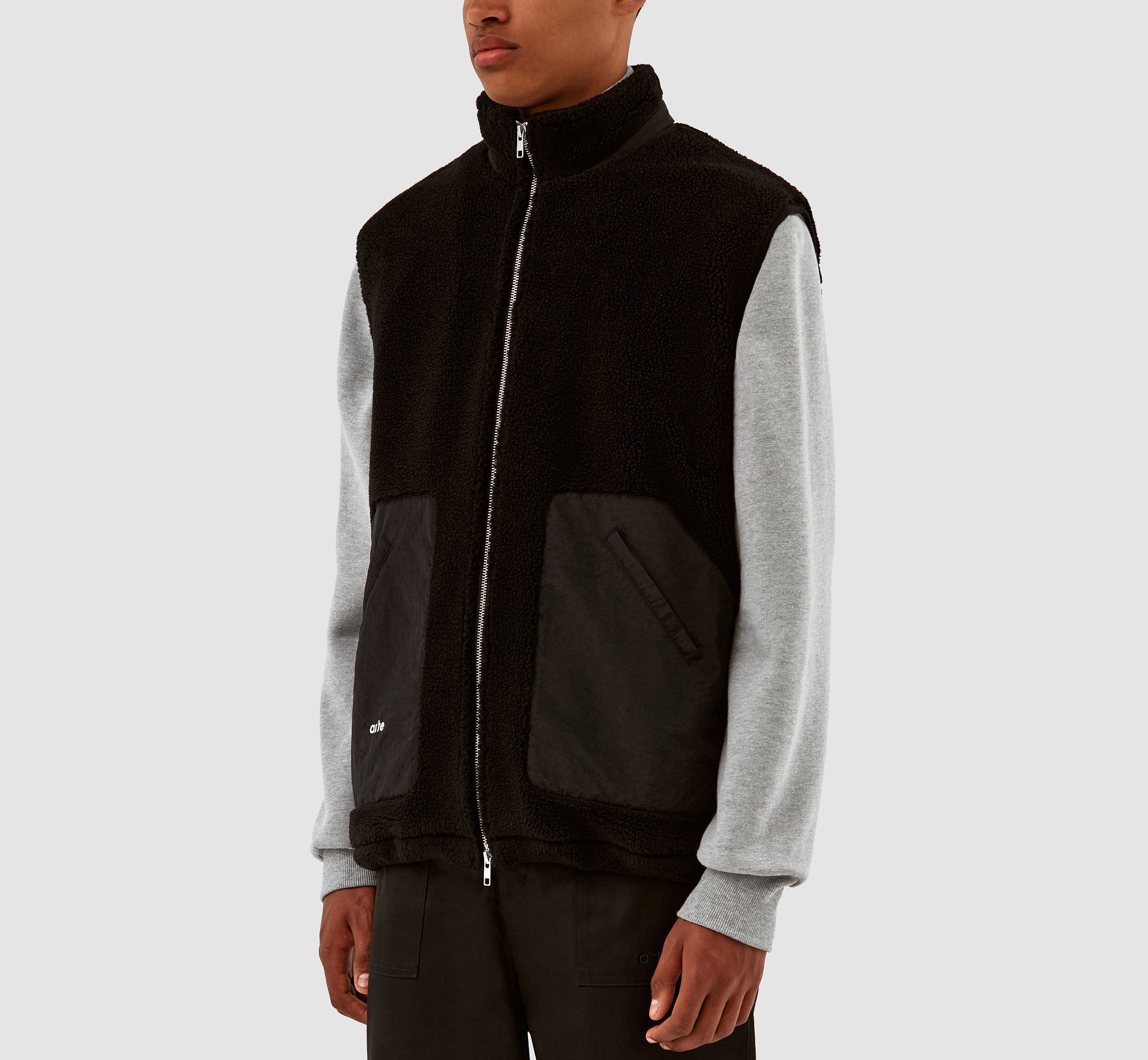 Gilet Sherpa Vince - Noir