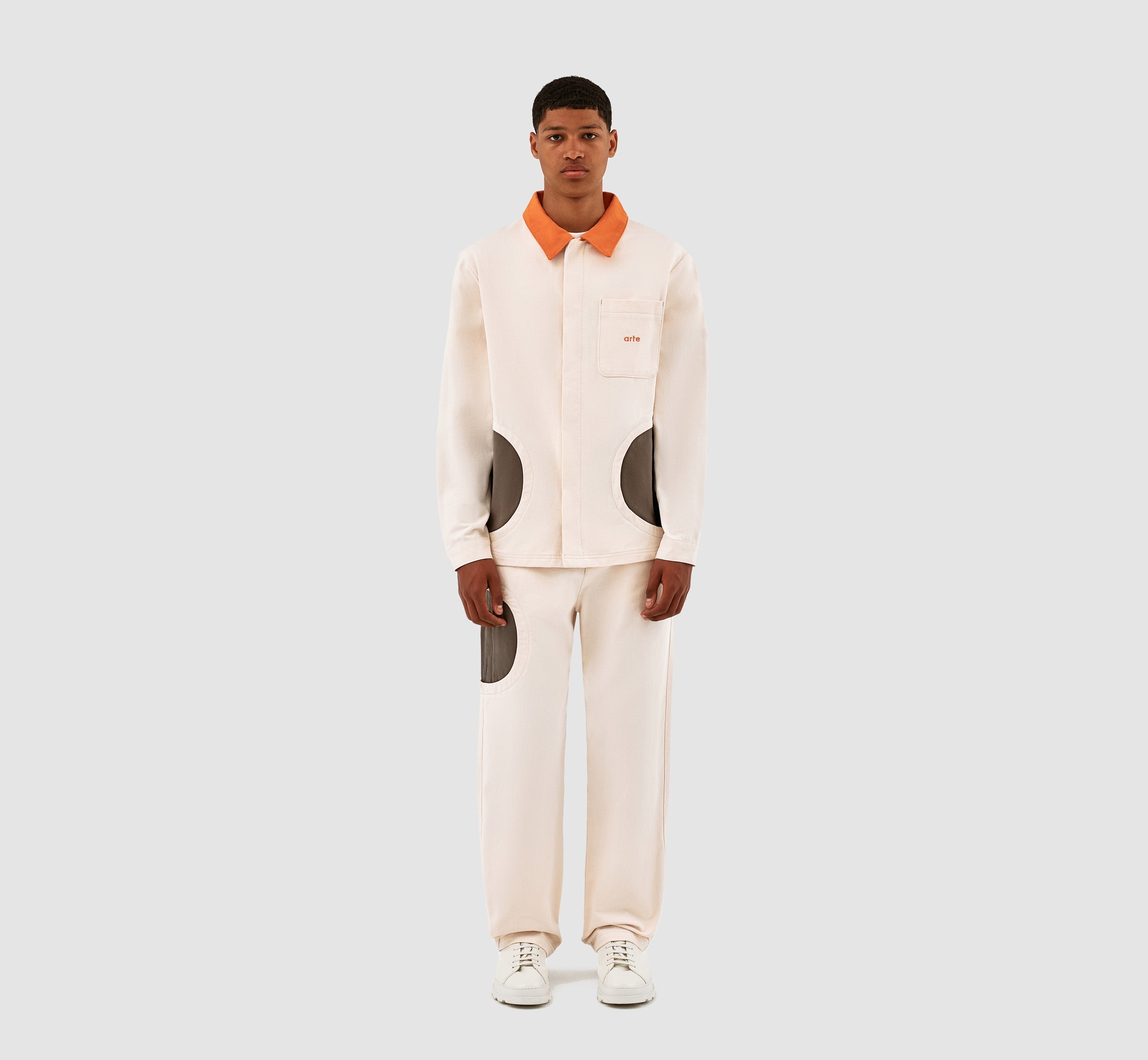 Veste Jones Trabal - Crème/Gris