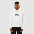 Sweat à capuche Harris Patch Logo - Blanc