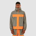 Veste Jeff - Orange/Gris