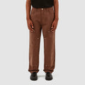 Pantalon en velours de coton Porter - Marron
