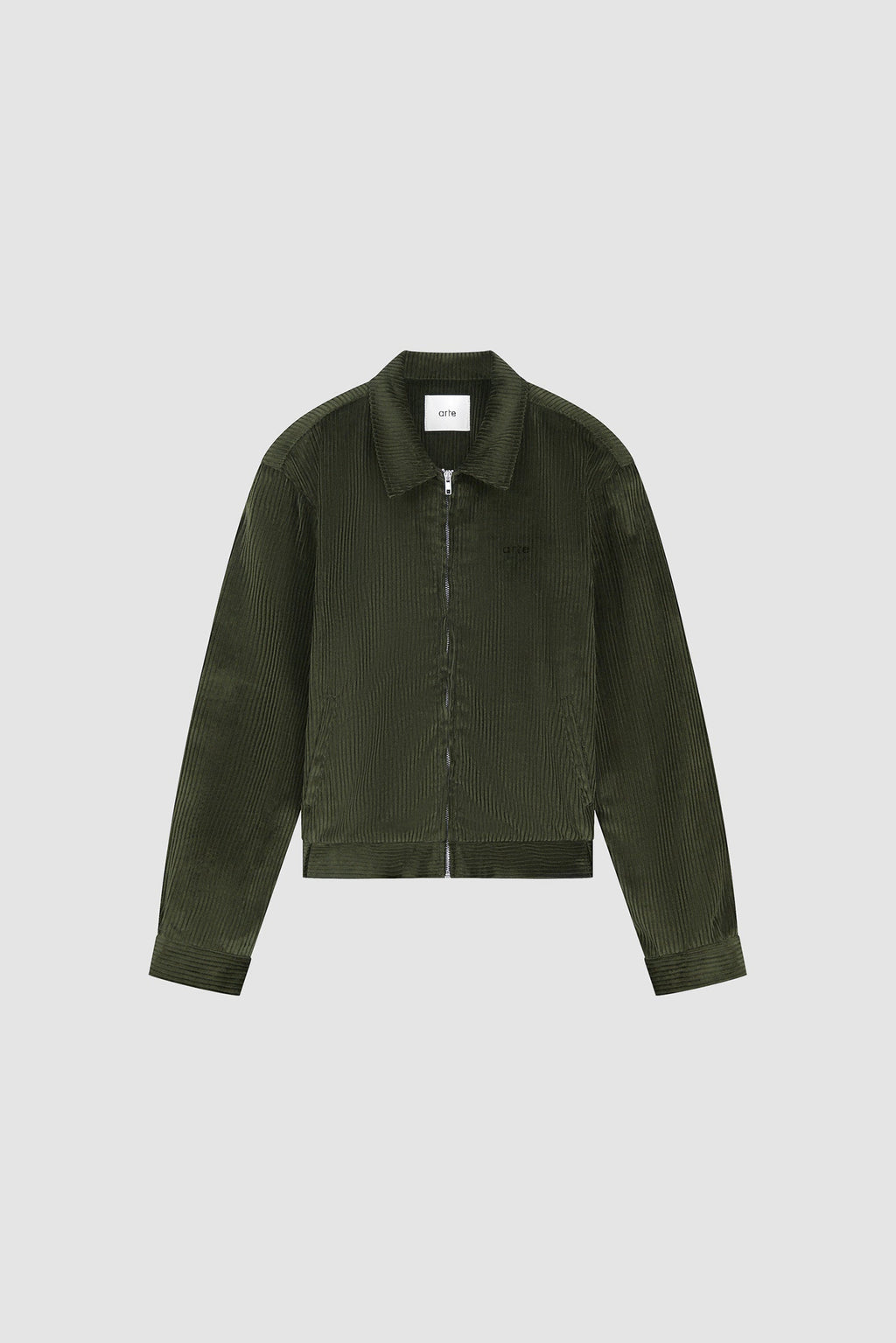 Veste en velours côtelé - Vert