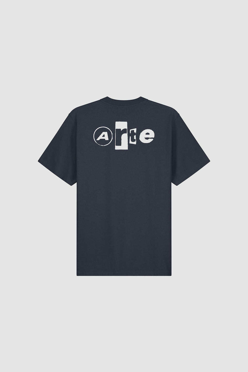 T-shirt Back Collage - Bleu marine