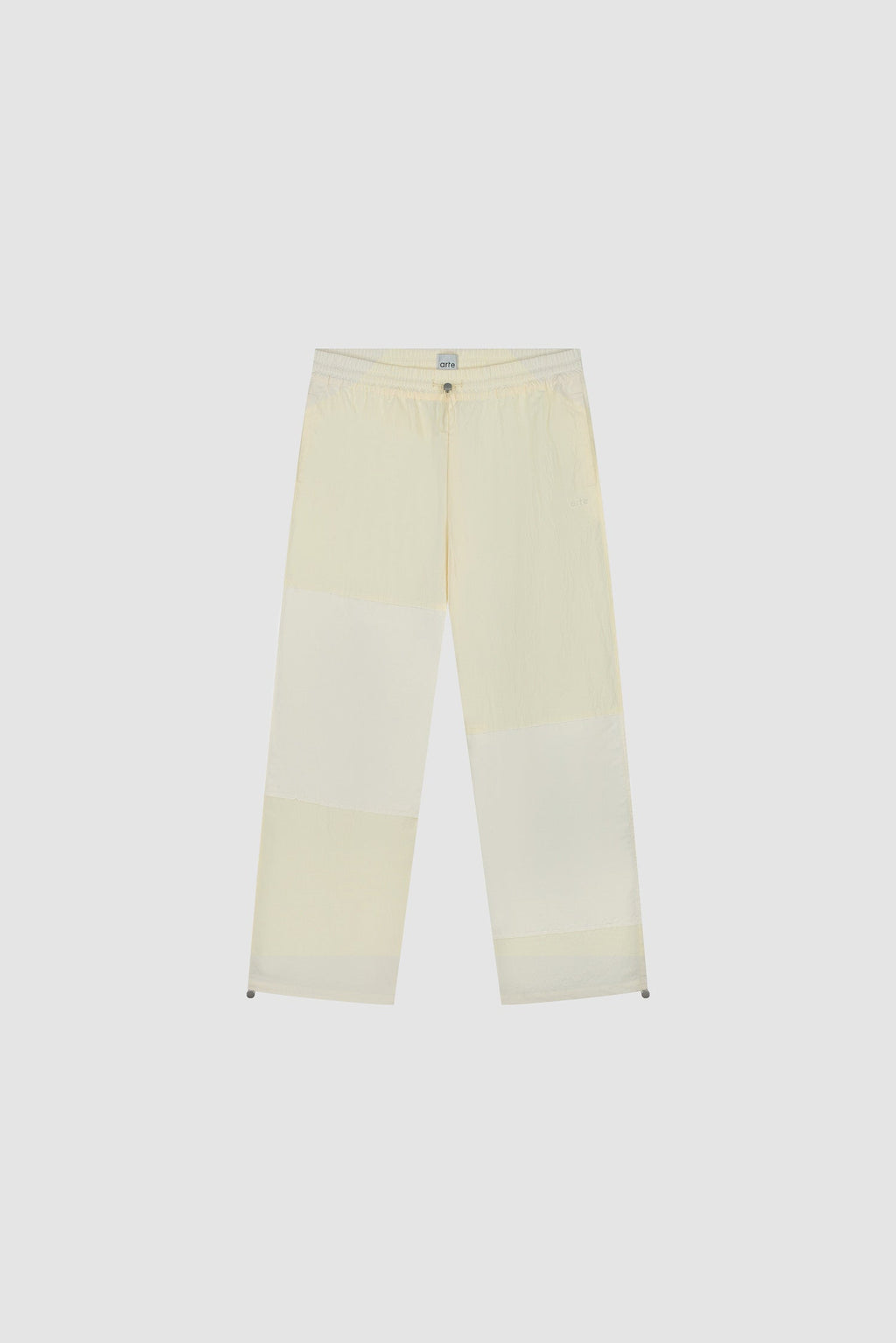 Pantalon de survêtement carré - Crème