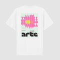 T-shirt Flower Poster - Blanc
