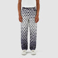 Pantalon à pois Paul - Marine/Blanc