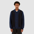 Cardigan à rayures Keler - Marine/Noir